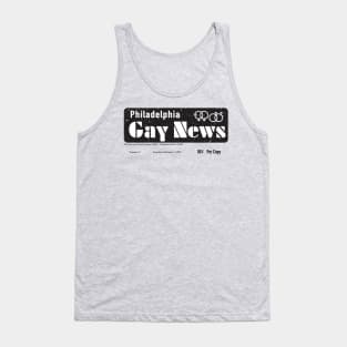 Retro Philadelphia Gay Newspaper Tank Top